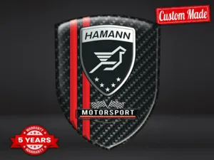 Hamann Autocollant Bombé Max Robuste Élégant Pro Performance